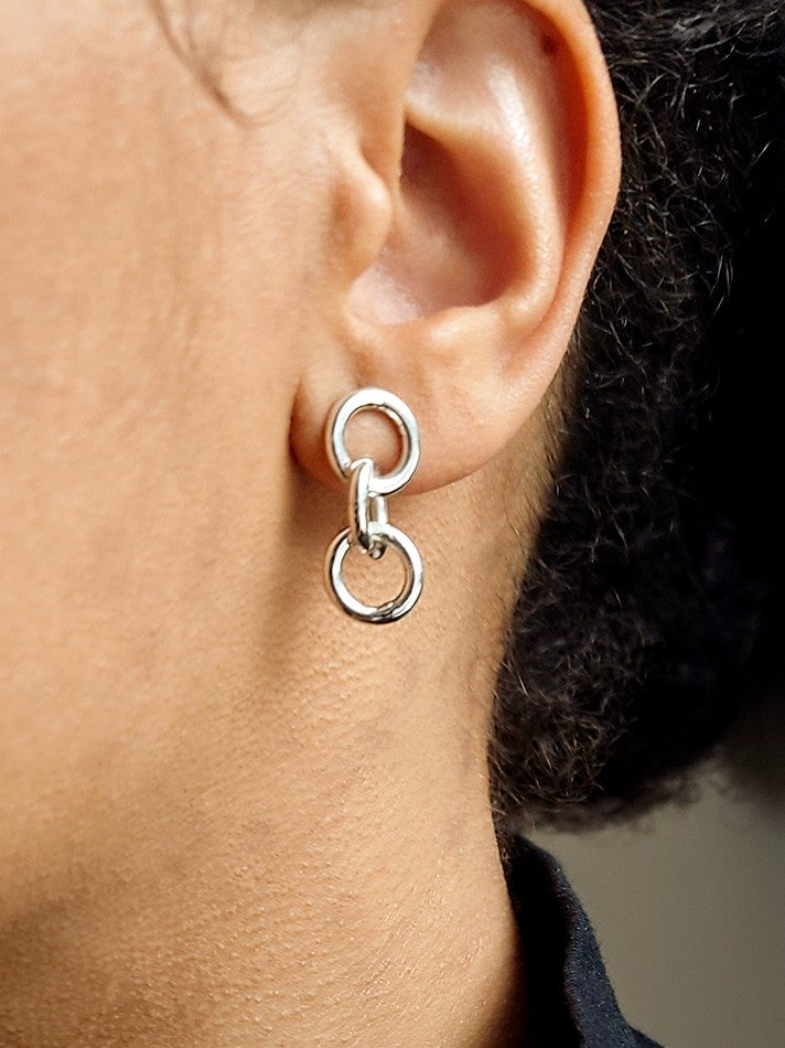 CHUNKY LINK EARRINGS