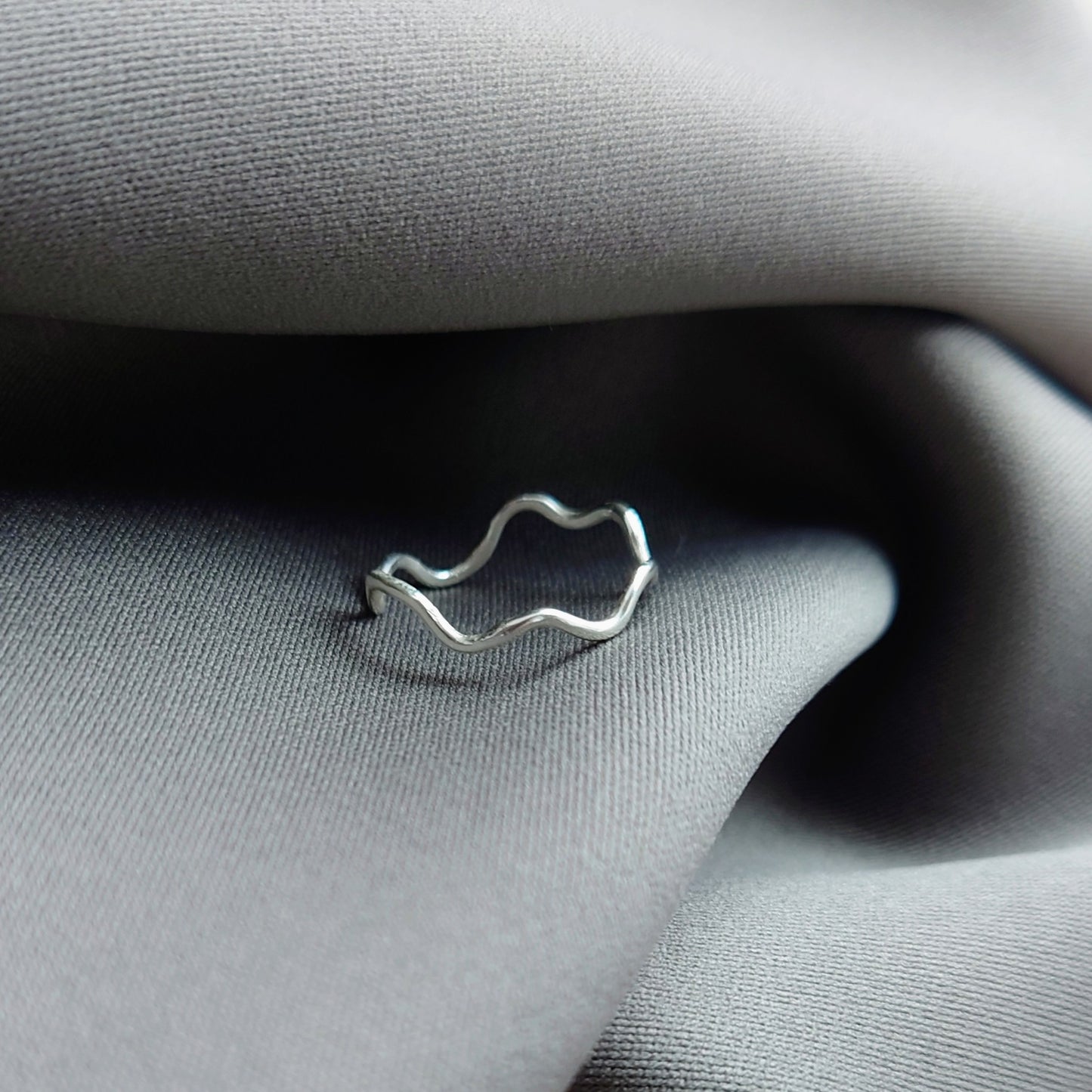 WAVE RING SILVER